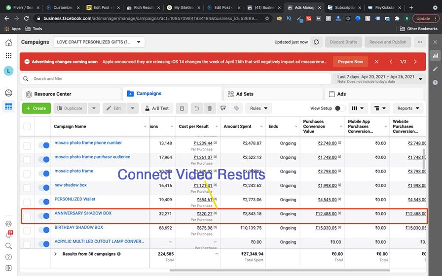 connectvideo results